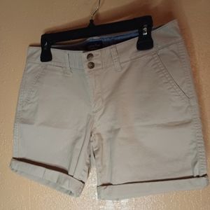 American Eagle Outfitters Khaki Sorts Size 10 Women's.. #B-0048